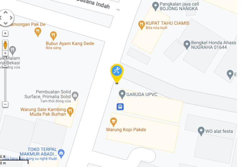 Peta ke toko EraBlue di  Kelurahan Medang, Kecamatan Pagedangan, Kabupaten Tangerang, Provinsi Banten