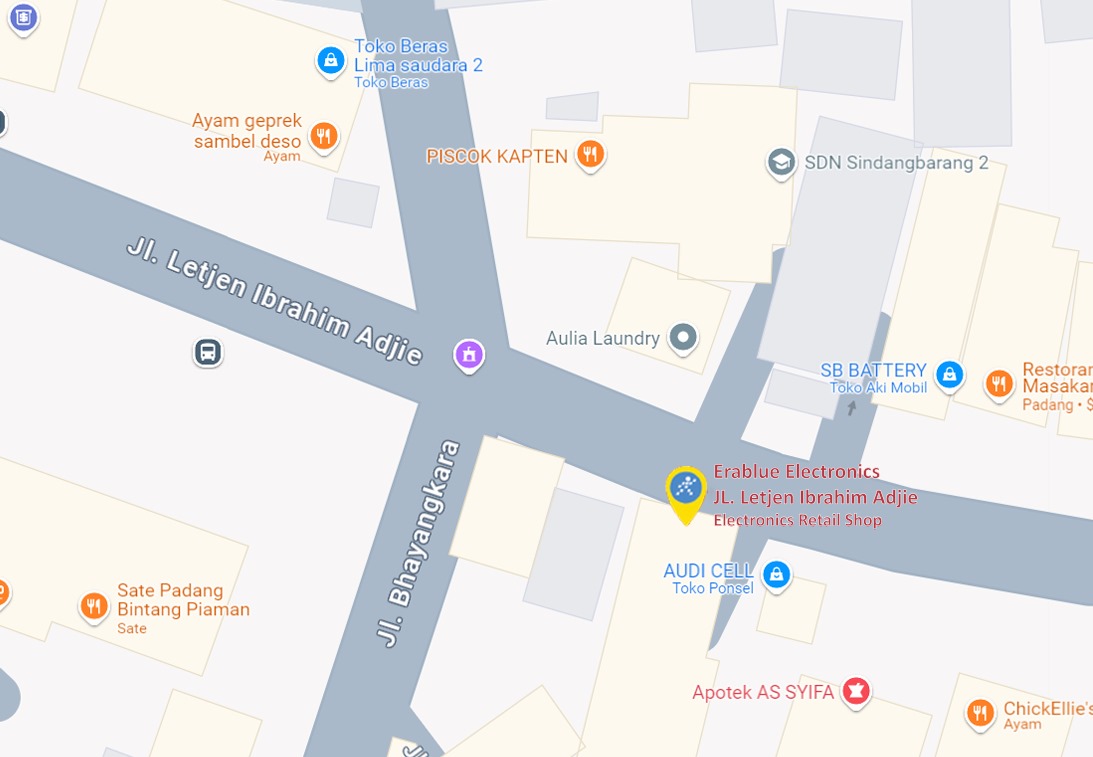 Peta ke toko EraBlue di  Jalan Letjen Ibrahim Adije, RT 002, RW 005, terletak di Kel/Desa Sindangbarang, Kecamatan Bogor Barat, Kota Bogor, Provinsi Jawa Barat