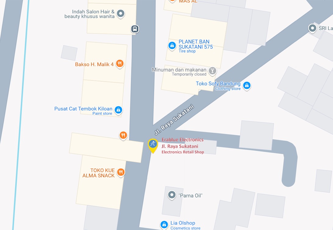 Peta ke toko EraBlue di  Jl. Raya Sukatani, RT. 002, RW. 004, Kel/Desa Karang Sentosa, Kecamatan Karang Bahagia, Kabupaten Bekasi, Jawa Barat